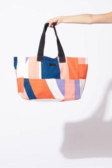 SUPERSONIC LARGE BAG ORANGE DIRTY PINK via Cool and Conscious