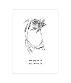 A BEAUTIFUL STORY •• Greeting Card Palmtrees via De Groene Knoop