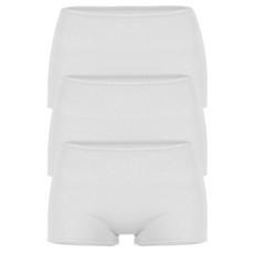 set of 3 organic panties Erna white via Frija Omina