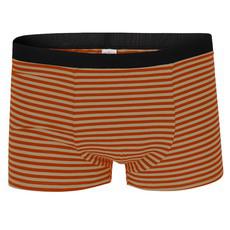 Bio Trunk Shorts sandy / rust stripes via Frija Omina