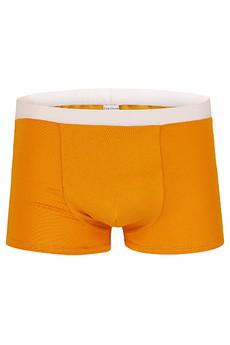 Organic men’s trunk boxer shorts, saffron via Frija Omina