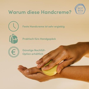 Feste Handcreme mit Bienenwachs, bio und plastikfrei, Vorteils-Set from 4peoplewhocare