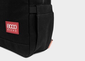 Small Hemp Backpack in Black from 8000kicks