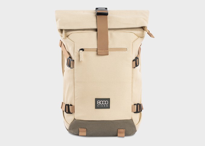 Nomad Backpack - The 3-in-1 expandable hemp backpack for nomads from 8000kicks