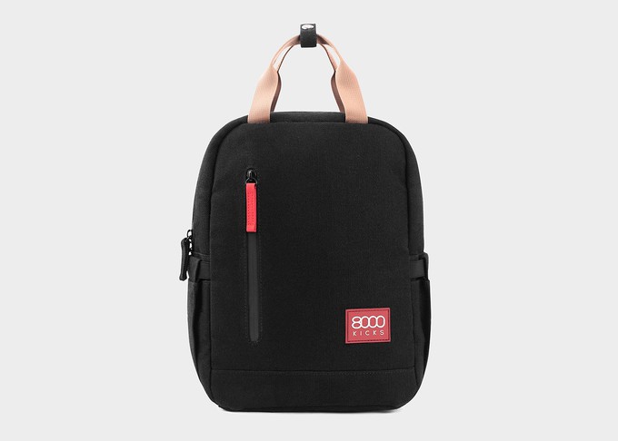 Small Hemp Backpack in Black from 8000kicks