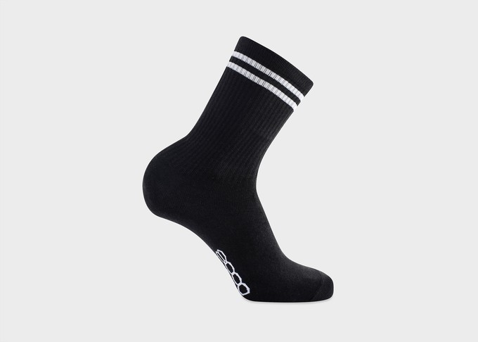 Striped Black Socks from 8000kicks