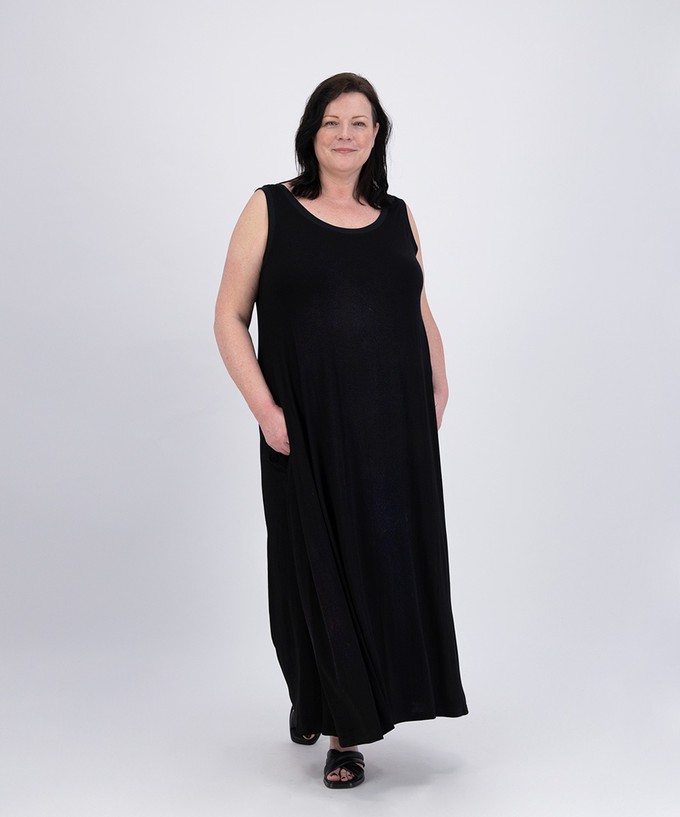 Mouwloze maxi jurk (3 lengtes) from Aimmea