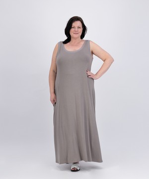 Mouwloze maxi jurk (3 lengtes) from Aimmea