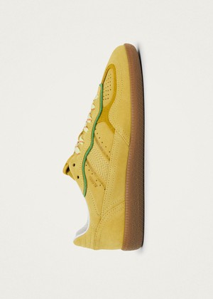 Tb.490 Rife Pale Yellow Leather Sneakers from Alohas