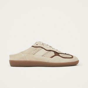 Tb.490 Mule Cream Leather Sneakers from Alohas