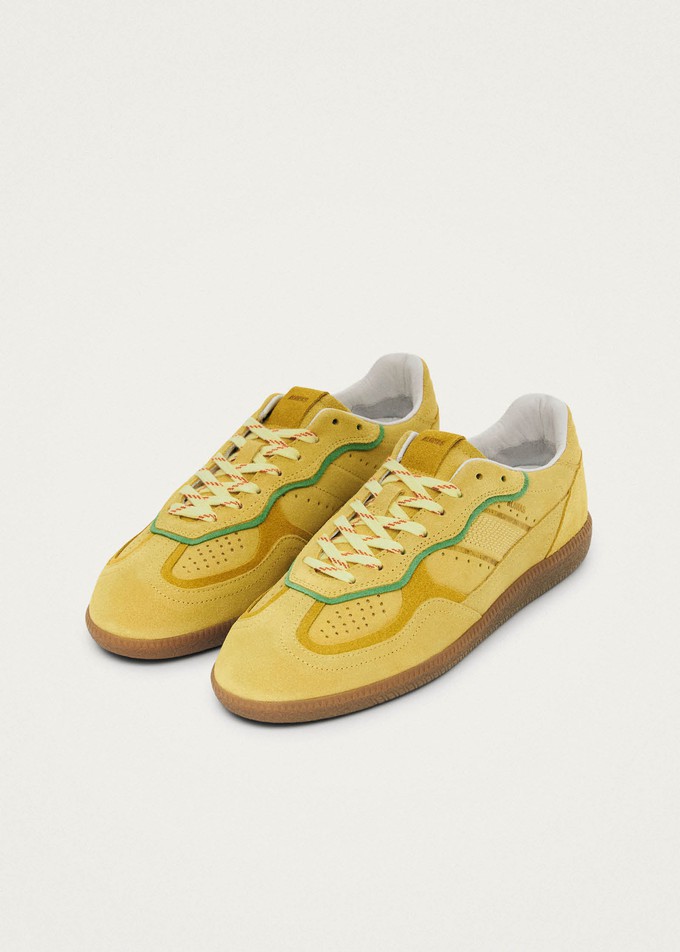 Tb.490 Rife Pale Yellow Leather Sneakers from Alohas