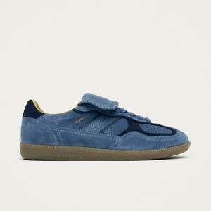 Tb.490 Club Suede Blue Leather Sneakers from Alohas