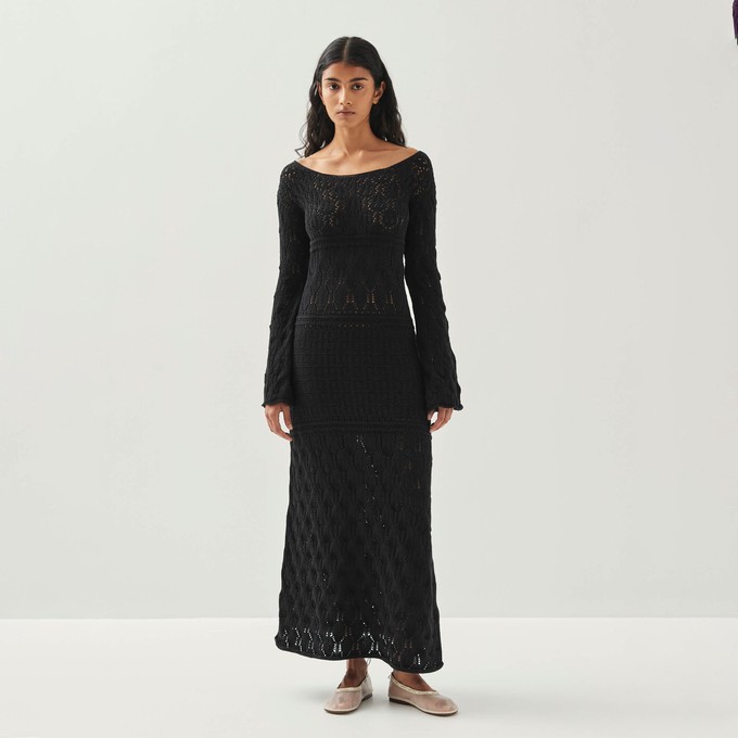 Show Black Tricot Dress from Alohas