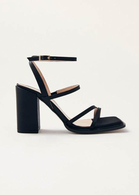 Alexa Silky Black Sandals from Alohas