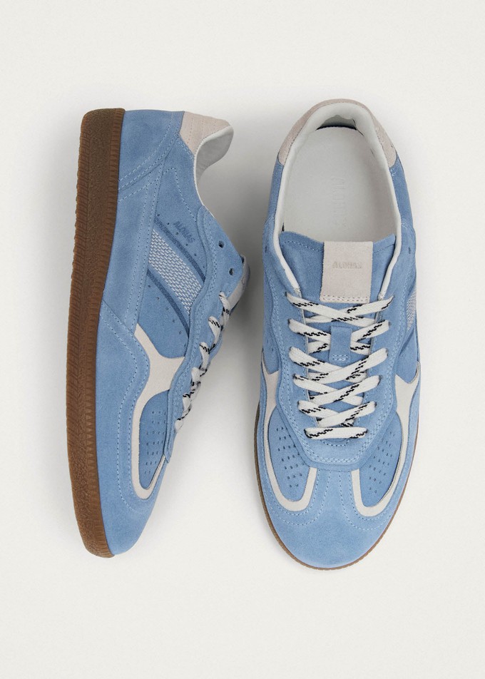 Tb.490 Rife Cornflower Blue Cream Leather Sneakers from Alohas