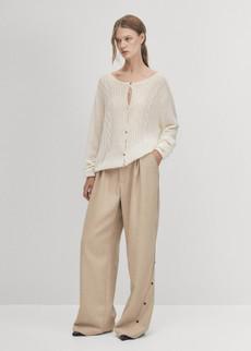 Corden Cream Cardigan via Alohas