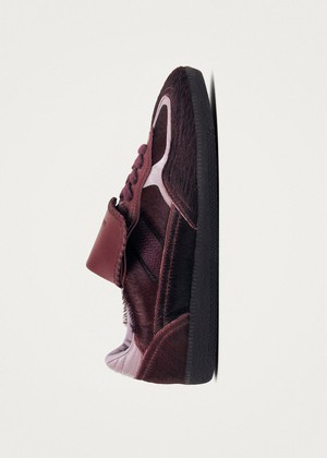 Tb.490 Club Soft Burgundy Leather Sneakers from Alohas