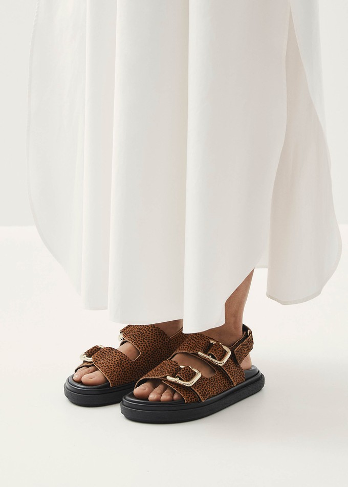 Harper Soft Tan Leather Sandals from Alohas