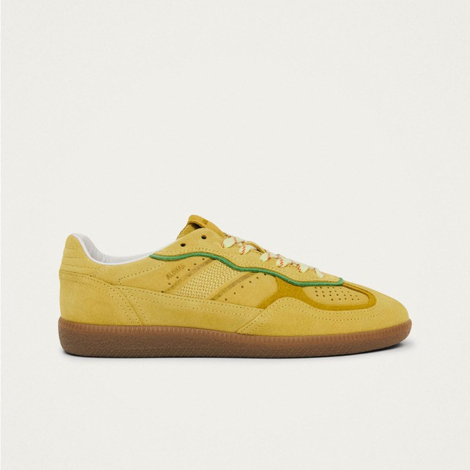 Tb.490 Rife Pale Yellow Leather Sneakers from Alohas