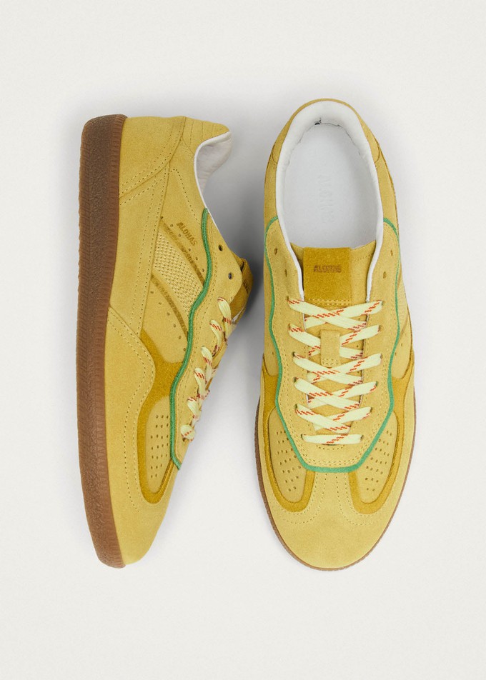 Tb.490 Rife Pale Yellow Leather Sneakers from Alohas