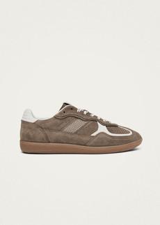 Tb.490 Rife Taupe Leather Sneakers via Alohas