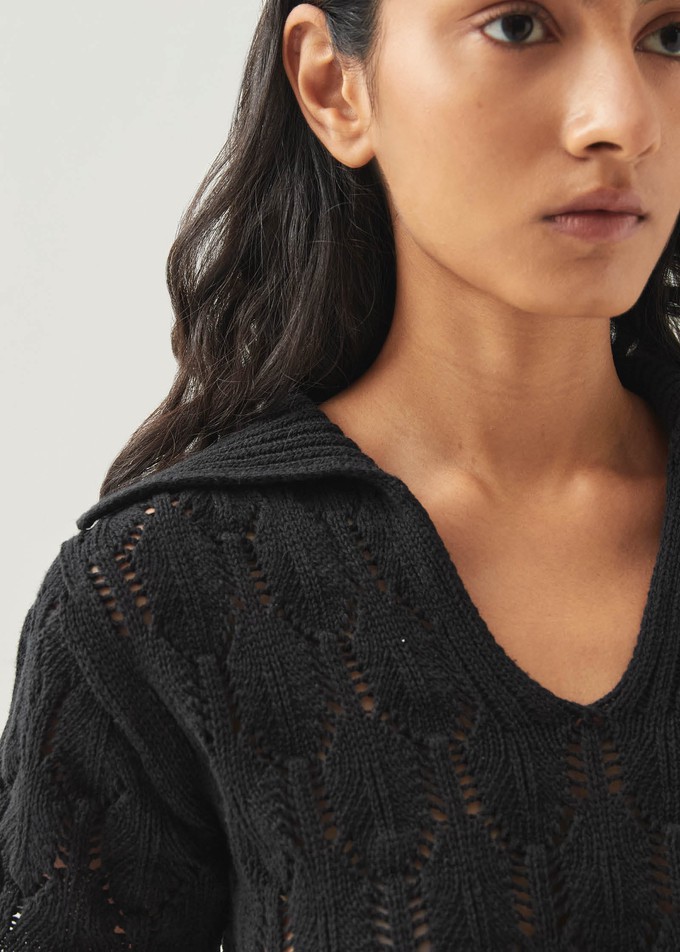 Noeli Black Sweater from Alohas