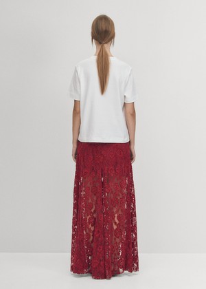 Bundi Lace Wine Skirt from Alohas