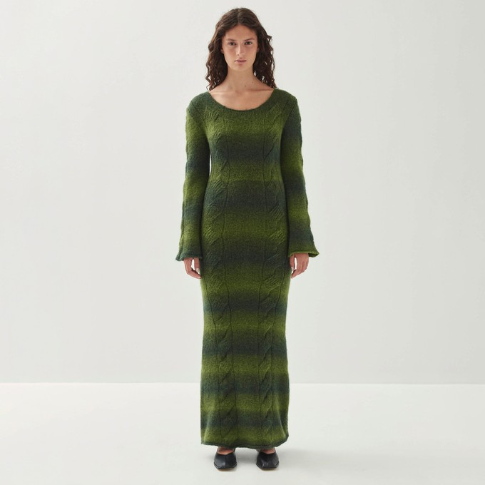 Trenza Green Dress from Alohas