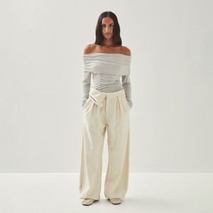 Moca Natural Trousers from Alohas