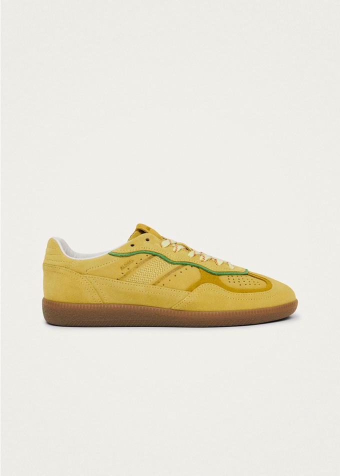 Tb.490 Rife Pale Yellow Leather Sneakers from Alohas