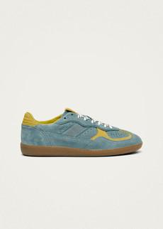 Tb.490 Rife Blue Grey Leather Sneakers via Alohas