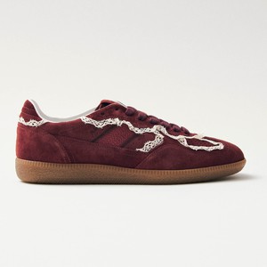 Tb.490 Crochet Burgundy Leather Sneakers from Alohas