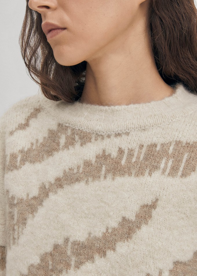 Malmo Ecru Sweater from Alohas