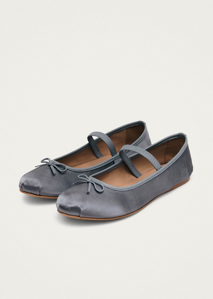 Odette Stone Grey Ballet Flats from Alohas