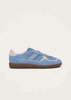 Tb.490 Rife Cornflower Blue Cream Leather Sneakers via Alohas