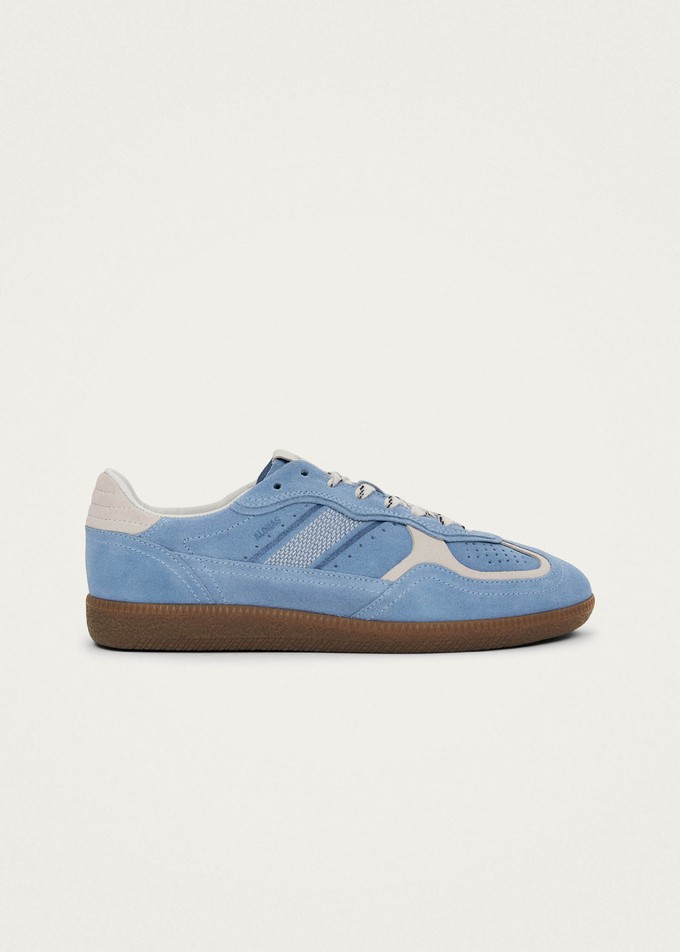 Tb.490 Rife Cornflower Blue Cream Leather Sneakers from Alohas