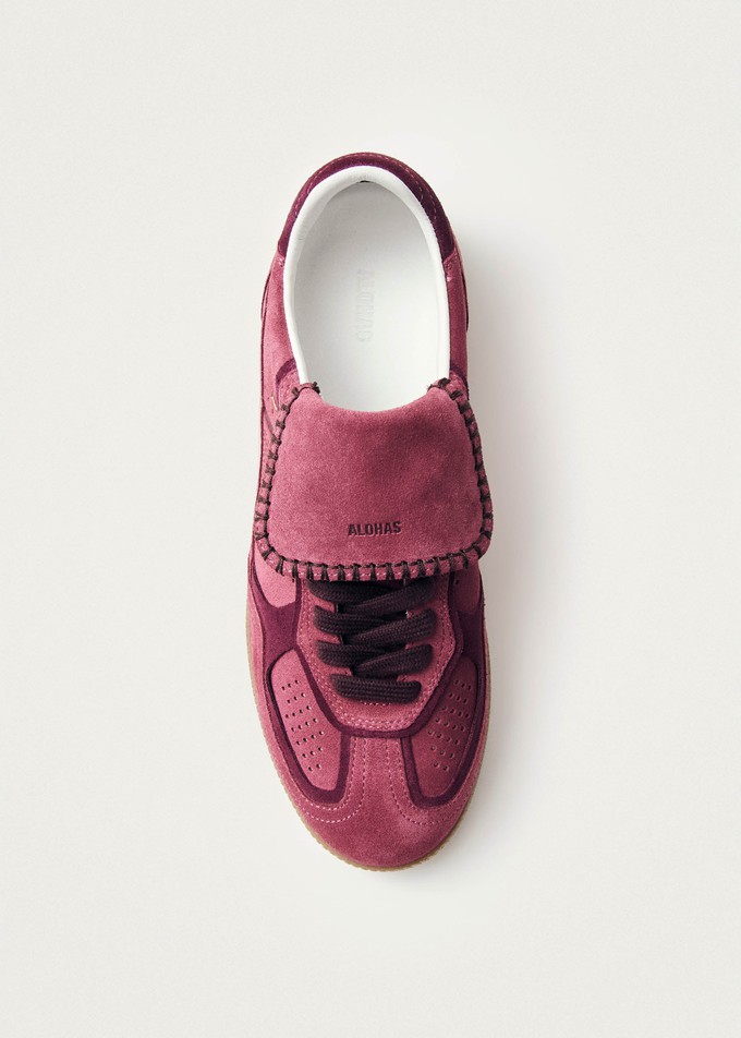 Tb.490 Club Suede Raspberry Leather Sneakers from Alohas