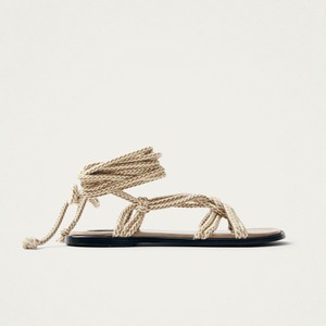 Tory Stone Beige Sandals from Alohas