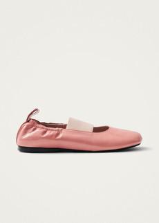 Sutton Onix Pink Leather Ballet Flats via Alohas