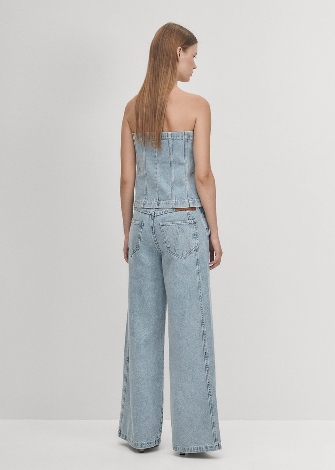 Magda Blue Denim Pants from Alohas