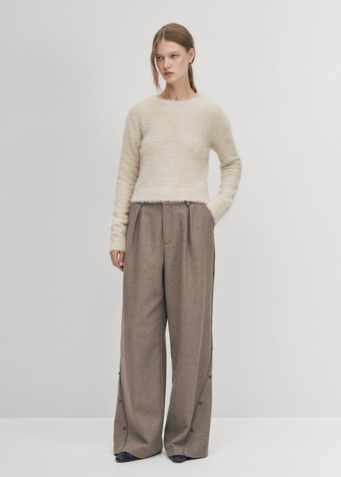 Deli Ecru Tricot Sweater from Alohas