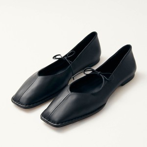 Sway Black Leather Ballet Flats from Alohas