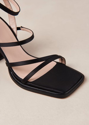 Alexa Silky Black Sandals from Alohas