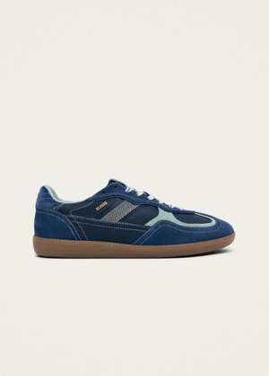 Tb.490 Rife Grain Cobalt Leather Sneakers from Alohas