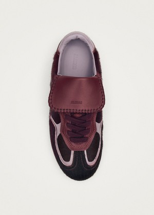 Tb.490 Club Soft Burgundy Leather Sneakers from Alohas