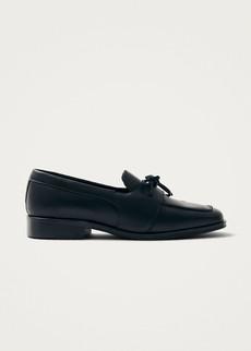 Amour Black Leather Loafers via Alohas