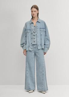 Alaska Blue Denim Jacket via Alohas