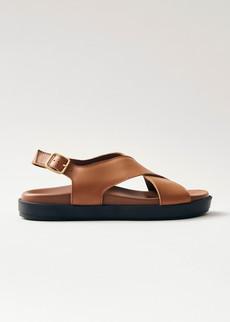 Nico Tan Leather Sandals via Alohas