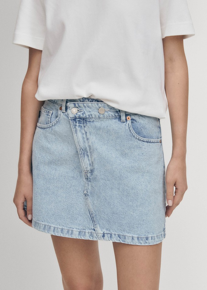 Boston Blue Denim Skirt from Alohas