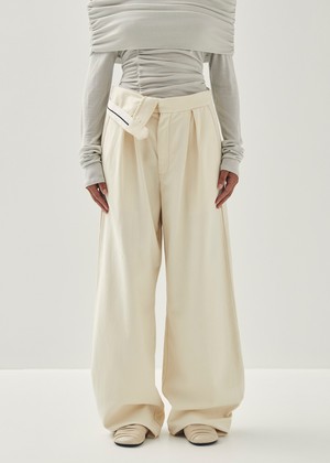 Moca Natural Trousers from Alohas